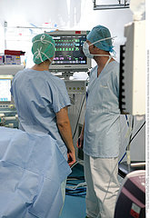 Roboter unterst?tzte Operation /ROBOT-ASSISTED SURGERY ANESTHETIST