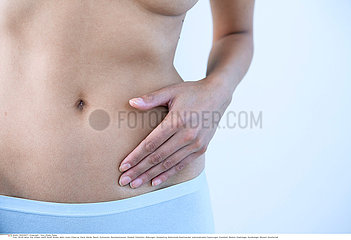ABDOMINAL PAIN IN A WOMAN