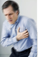 MAN WITH HEART ATTACK