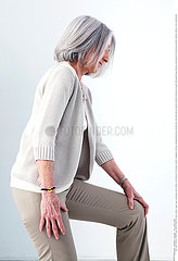 KNEE PAIN IN AN ELDERLY PERSON