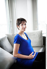 Reportage_175 Schwangerschaft Geburt  Entbindung / PREGNANT WOMAN
