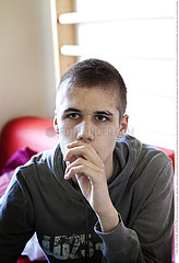 Serie Reportage_116 Autismus Jugendliche Therapie / AUTISTIC ADOLESCENT