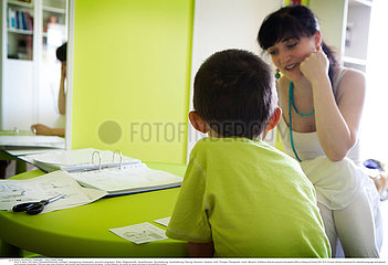 CHILD IN SPEECH THERAPY