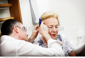 EAR NOSE & THROAT  ELDERLY PERSON