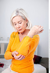 ELBOW PAIN IN AN ELDERLY PERSON