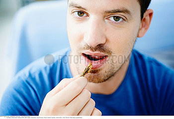 MAN EATING INSECT
