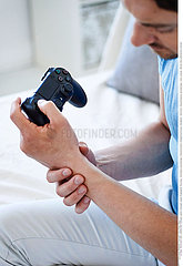 MAN WITH PAINFUL WRIST
