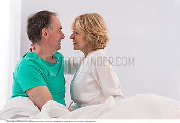 COUPLE IN BED
