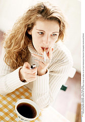 Woman Tobacco
