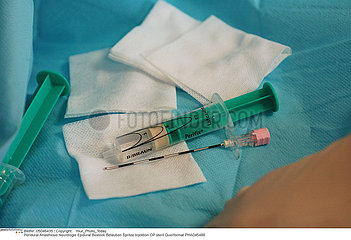 Peridural anesthesia