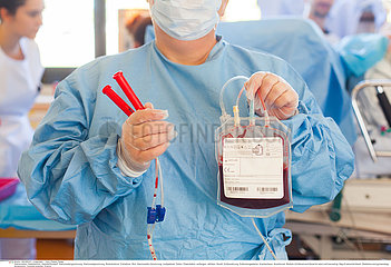 Serie Reportage_134 Stammzellgewinnung / Umbilical cord blood for stem cell harvesting