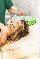 Reportage_218 Ausbildung am Patientensimulator / Patient simulator
