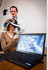 Reportage_230 Virtuelle Reality Therapie / Virtual reality therapy