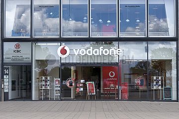 Vodafone Flagship Store am Hamburger Jungfernstieg