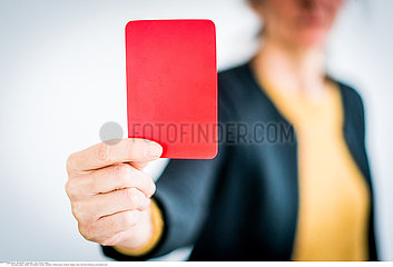 Red penalty card
