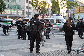 Neonazis demonstrieren gegen den Tag der Befreiung in München