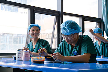CHINA-INNER MONGOLIA-HOHHOT-Krankenschwester (CN)