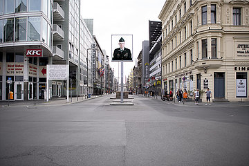 Checkpoint Charlie Berlin - Coronavirus Crises