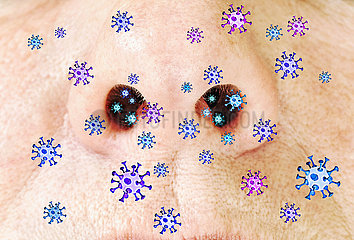 Infektion Coronavirus  Symbolbild