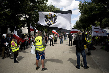 Gelbe Westen Protest  Reichsbuerger