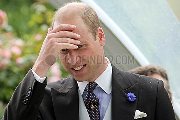 Royal Ascot  Portrait of HRH Prince William