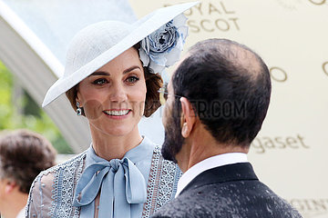 Royal Ascot  Grossbritannien  HRH Catherine  Duchess of Cambridge