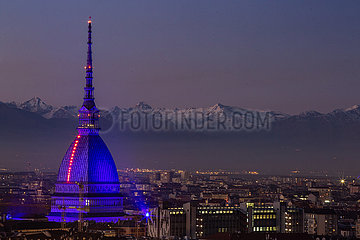 Blick auf Turin