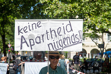 München: Kundgenung gegen die geplante Annexion des Westjordanland