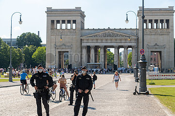 Corona Rebellen demonstrieren in München