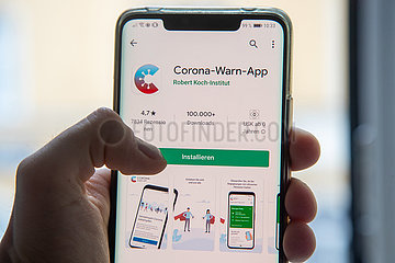 Corona-Warn-App der Bundesregierung veröffentlicht
