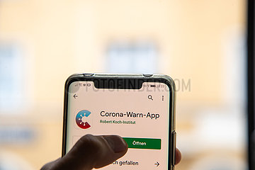 Corona-Warn-App der Bundesregierung veröffentlicht