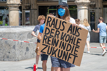 München: Fridays for Future Aktion