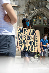 München: Fridays for Future Aktion