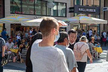Coronakrise: München in guter Einkauflaune