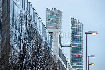 IBM - Fujitsu Wolkenkratzer in München