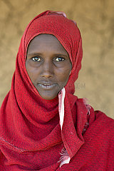 Hobyo Kebele  Somali Region  Aethiopien - Frauenportraet