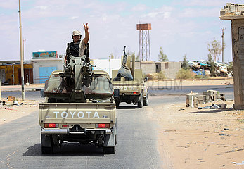 LIBYEN-SIRTE-Aufrüstungs