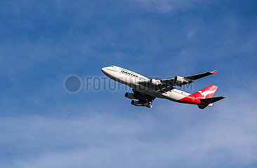 AUSTRALIEN-SYDNEY-QANTAS-LAST BOEING 747