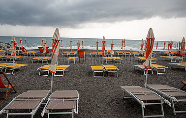 Schlechtes Wetter und Covid-19 drosseln den Tourismus in Italien