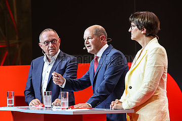 DEUTSCHLAND-BERLIN-SPD-OLAF SCHOLZ-Kanzlerkandidatin-NOMINIERUNGS