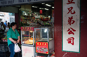 Sydney  Australien  Chinesisches Lebensmittelgeschaeft im Vorort Haymarket in Chinatown