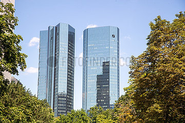 Deutsche Bank Sitz in Frankfurt