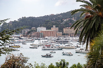 Tourismus mit steigenden Ansteckungszahlen in Santa Margherita Ligure