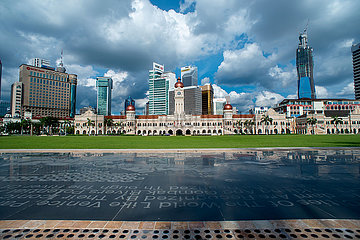 (CitySketch) MALAYSIA-Kuala Lumpur-reizende Stadt