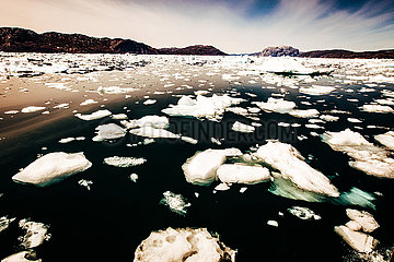 Groenlandeis - Eisschmelze am Narssap Sermia Gletscher
