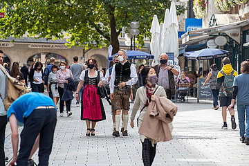Maskenpflicht in München eingeführt