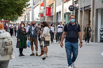 Maskenpflicht in München eingeführt