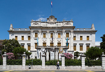 Kroatien  Rijeka - Stadtmuseum von Rijeka (Muzej Grada Rijeke)