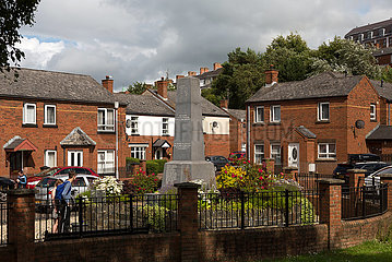 Grossbritannien  Derry - Mahnmal mit den Namen der Opfer des Massakers vom Bloody Sunday 1972 im Stadtteil Bogside.