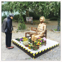 Gedenken „Trostfrauen“ Statue  Berlin